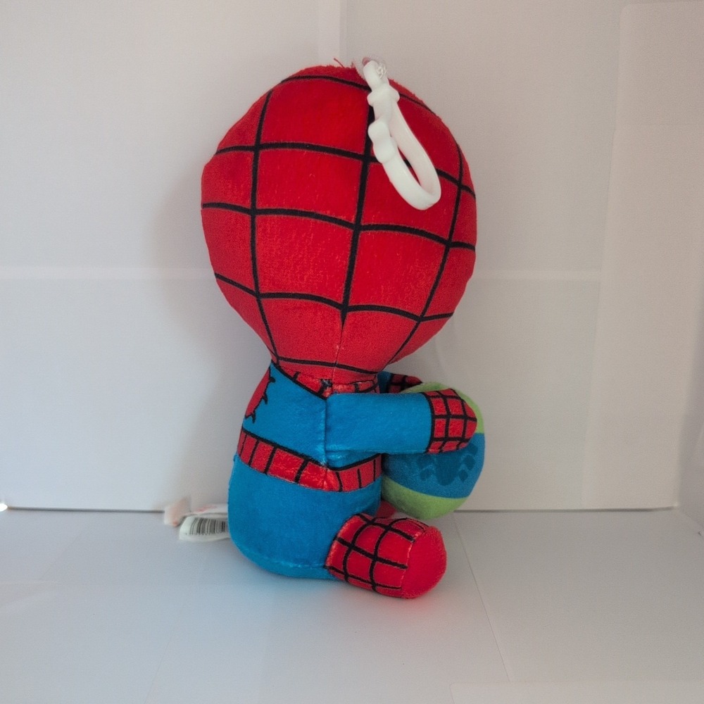 Marvel Spider-Man Easter Egg Small Plush Backpack CLIP Spiderman - Picture 8 of 16